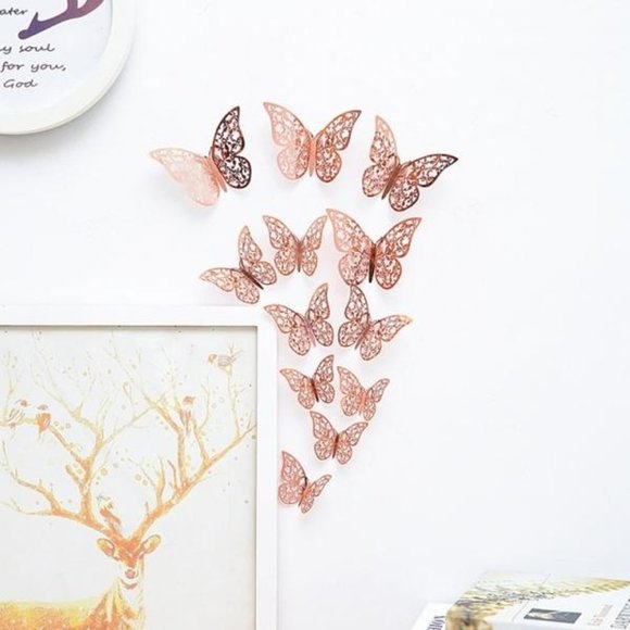 12 Pcs/Set New 3D Wall Stickers - Picture 14 of 16